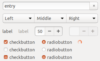 Checkbox and radio button size